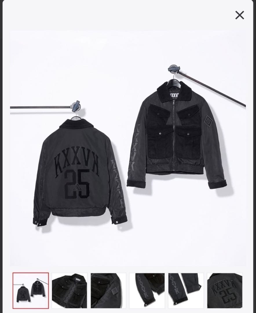 倖田來未25thAnniversary Padded Blouson Lサイズ