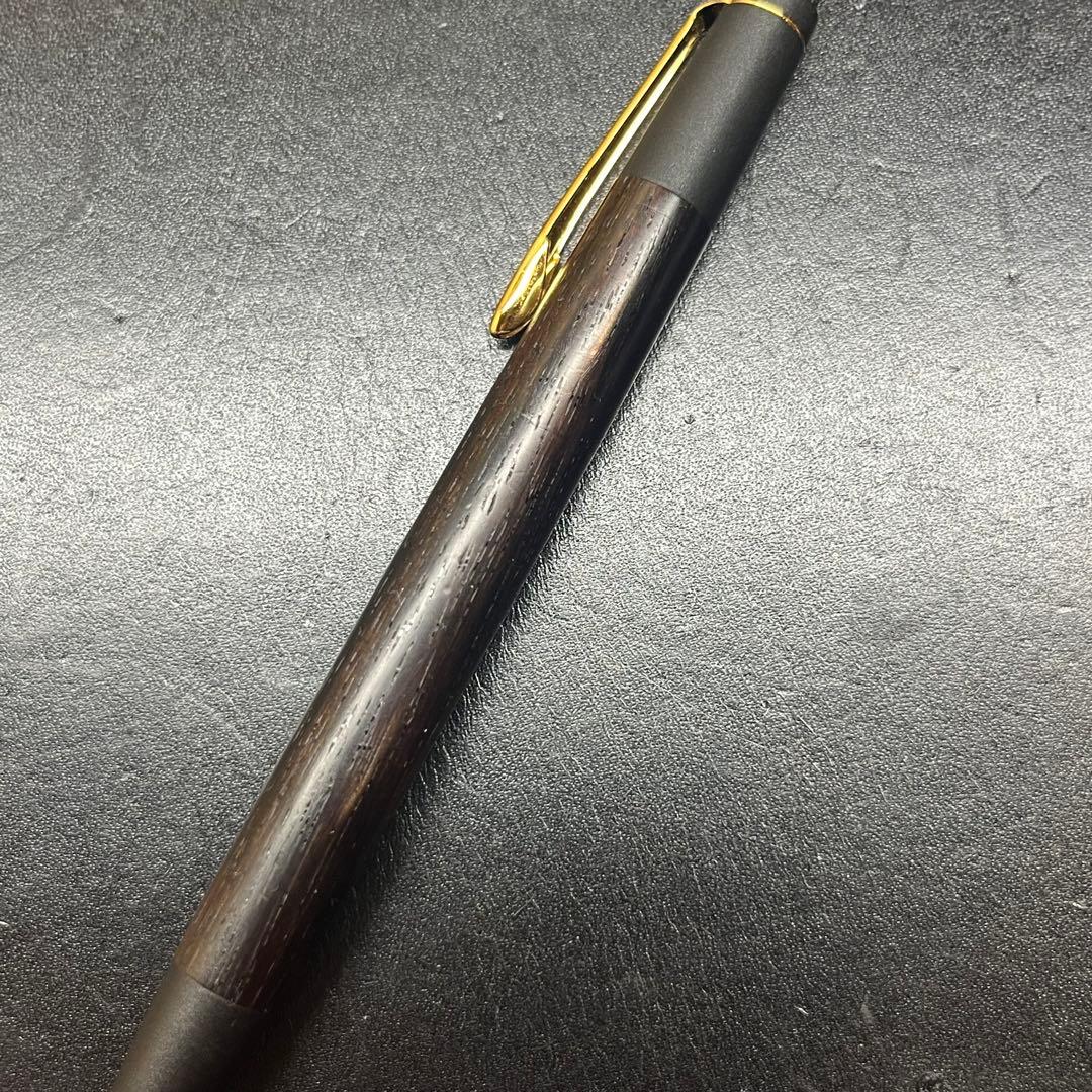 【旧型】野原工芸 ハカランダ シャープペンシル　ゴールド