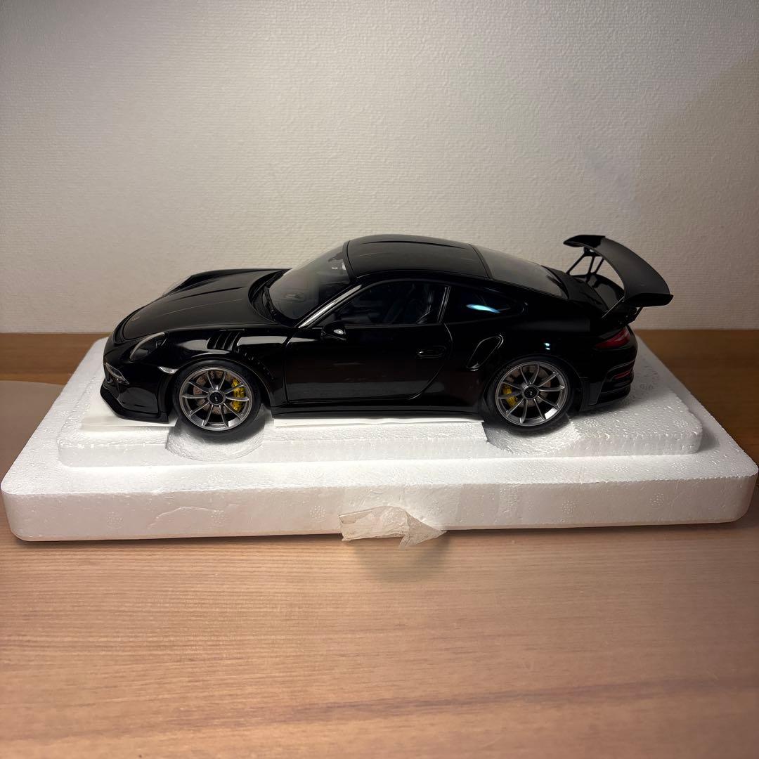 オートアート　ポルシェ911 991 GT3 RS 1/18 ミニカー　ブラック
