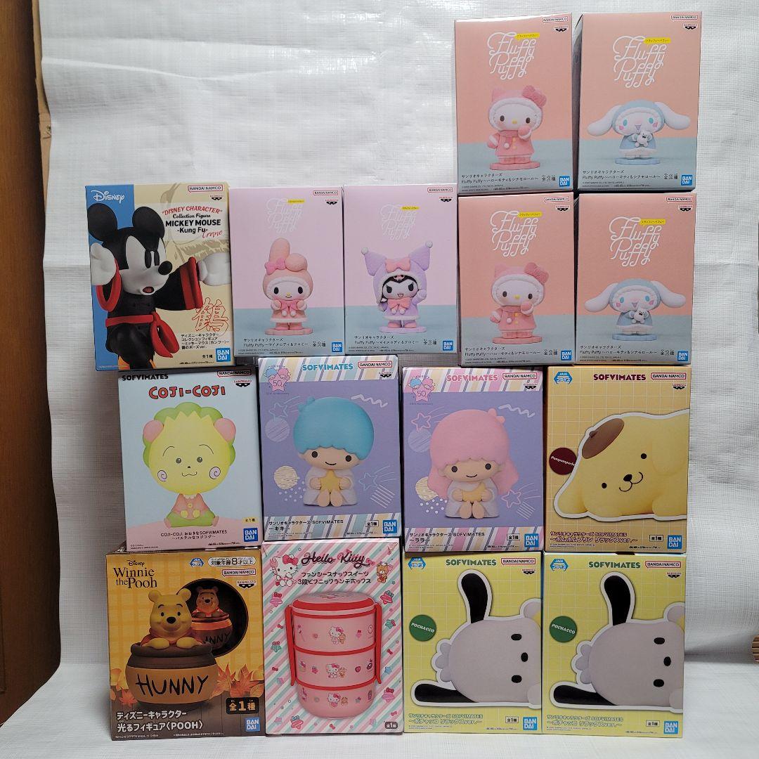 フィギュア まとめ売り Bulk Set 15PCS サンリオ キティ マイメロ