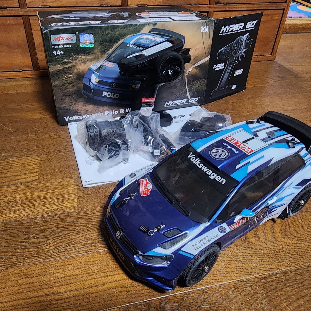ホビーラジコン HYPER GO Volkswagen Polo R WRC 2015 1:14