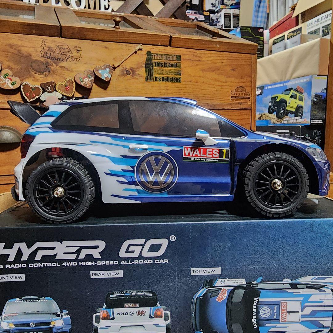 ホビーラジコン HYPER GO Volkswagen Polo R WRC 2015 1:14