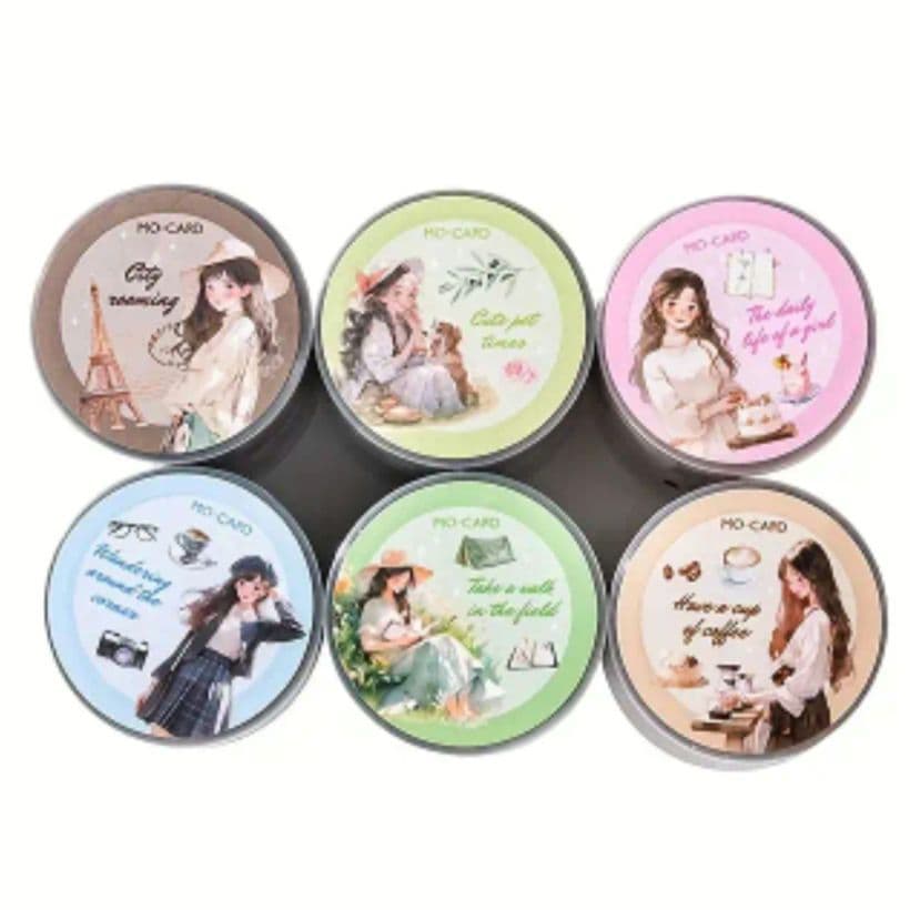 コラージュ　PETテープ　テープシール10種類