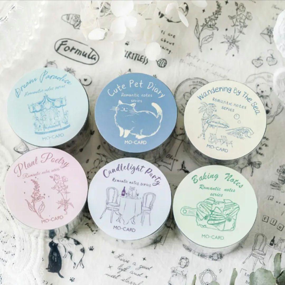 コラージュ　PETテープ　テープシール10種類