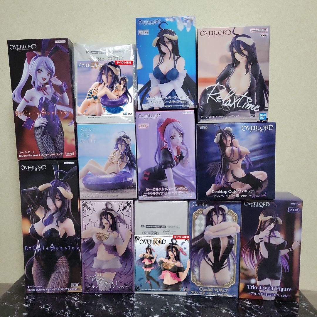 オーバーロード　アルベド　フィギュア　シャルティア　美少女　タイクレ　まとめ売り