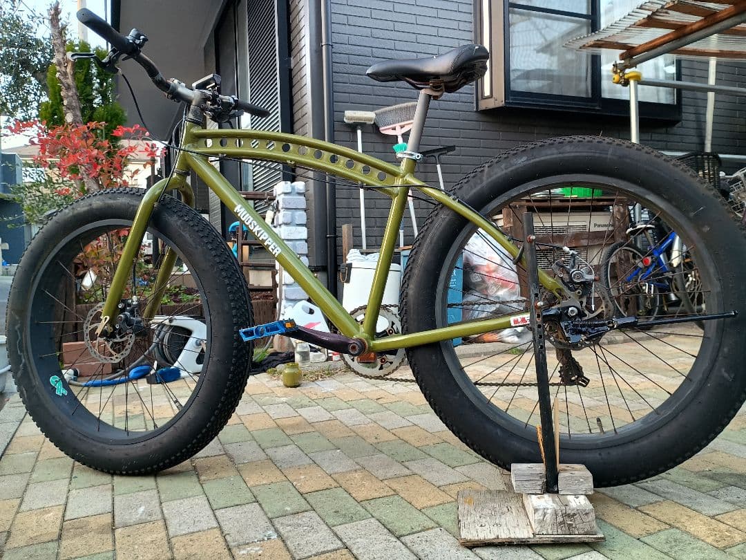ファットバイク サカモトテクノ 26✕4.0 ディスク　7段変速　狭山市引取限定