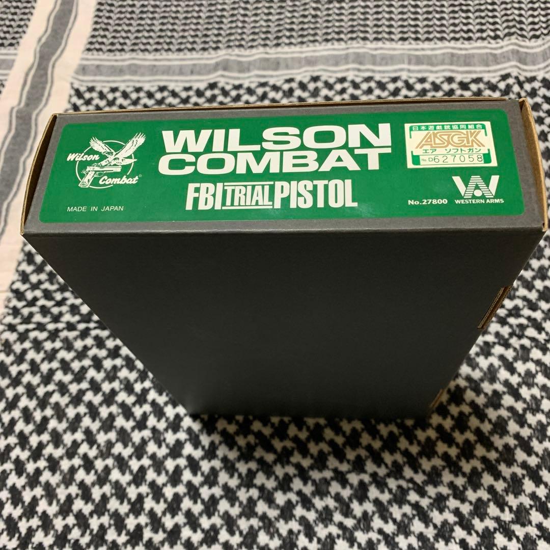WA ウエスタンアームズ　ウィルソンコンバットFBIトライアルピストル　ガスガン