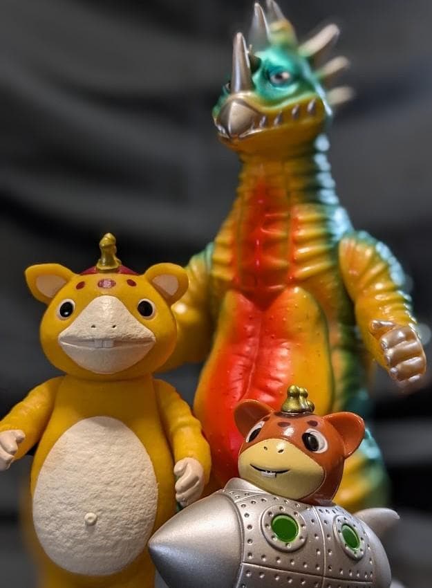 イモラ＆ブースカ「快獣ブースカ」登場怪獣（怪獣郷・イヌクマ他）ソフビフィギュア