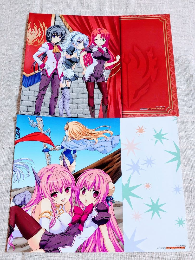 星刻の竜騎士（コミック版）特典ブックカバー　10枚セット