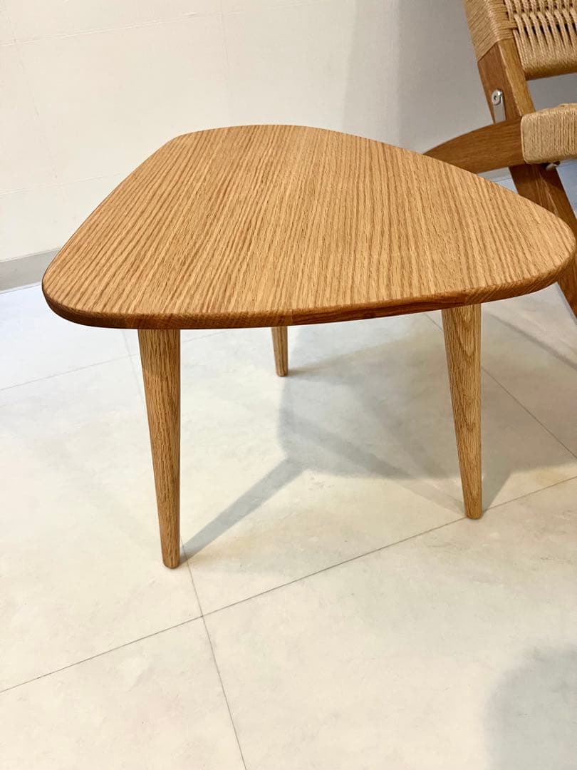 MOMONATURAL モモナチュラル　新品未使用　サイドテーブル　オーク無垢