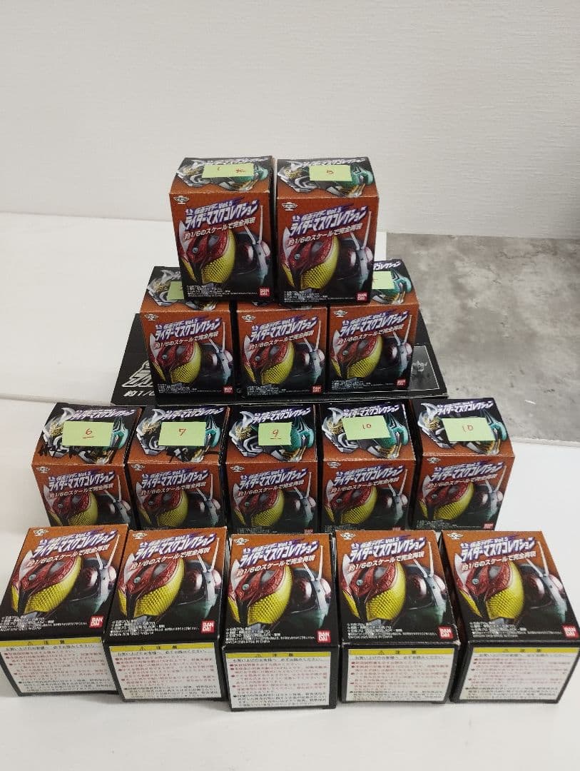 仮面ライダー マスコレクションvol.5 15個セット
