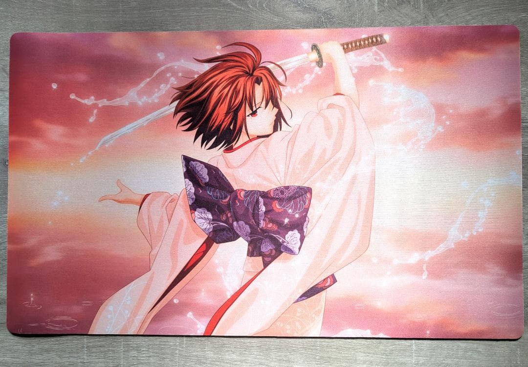 【希少品】空の境界　プレイマット　両儀式