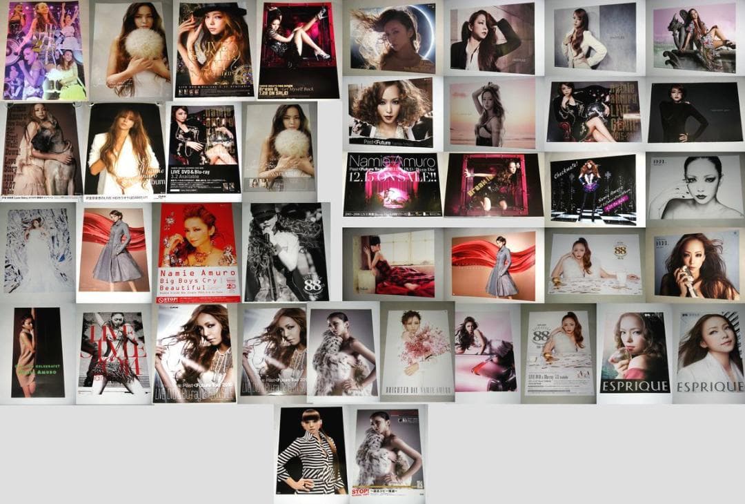 安室奈美恵ポスター３１枚セット　　入手困難非売品B2サイズポスター