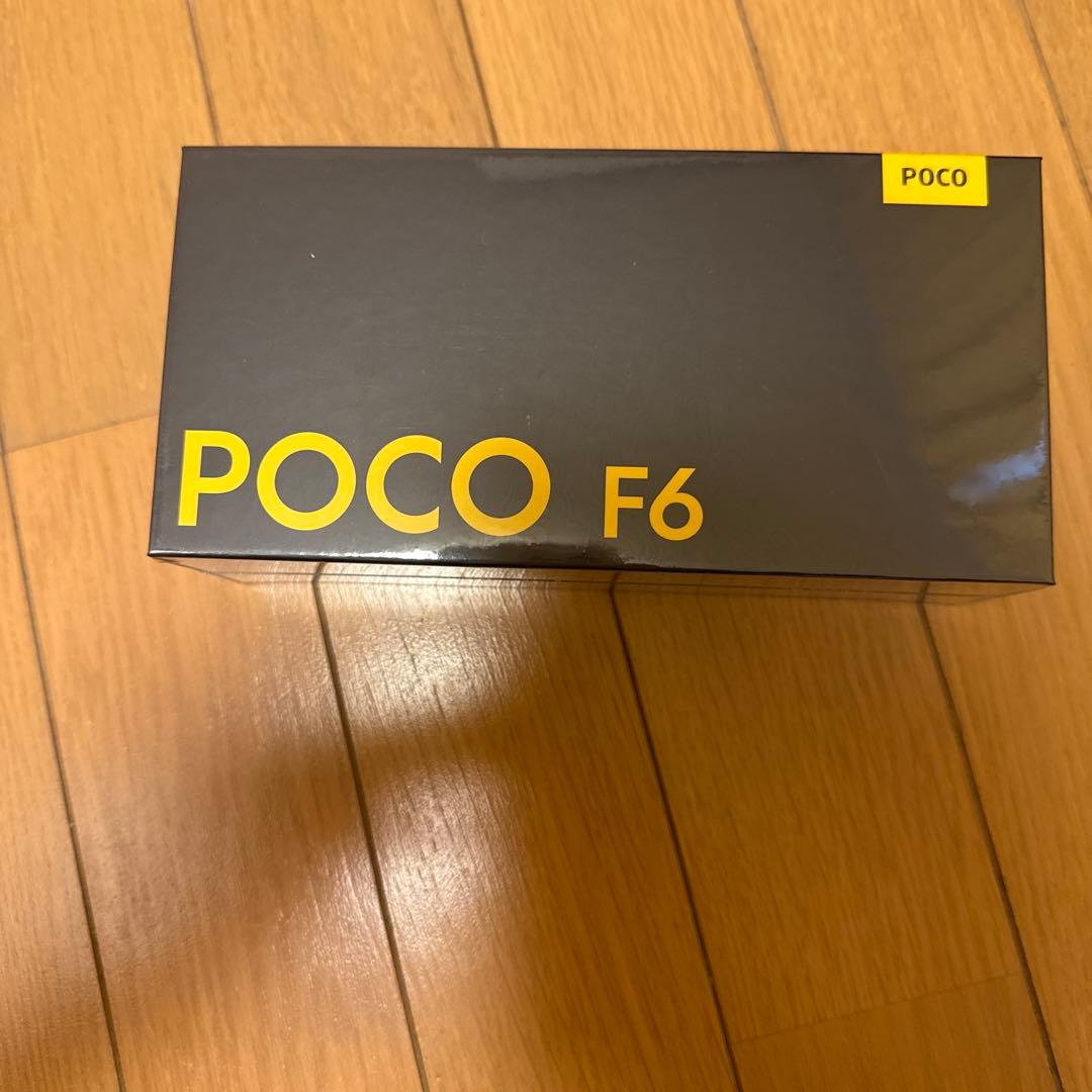 携帯電話本体 POCO F6 Titanium Color 8GB+256GB