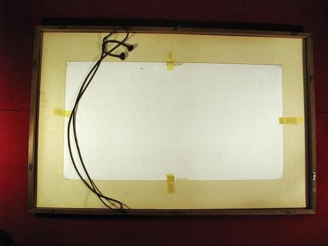 穐月 明 風船持つ佛 日本画 肉筆 額装 共シール