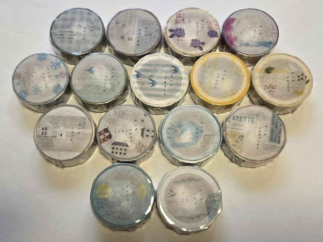 ヨハク マスキングテープ 15個まとめ売り 紙博 蚤の市 イベント限定②