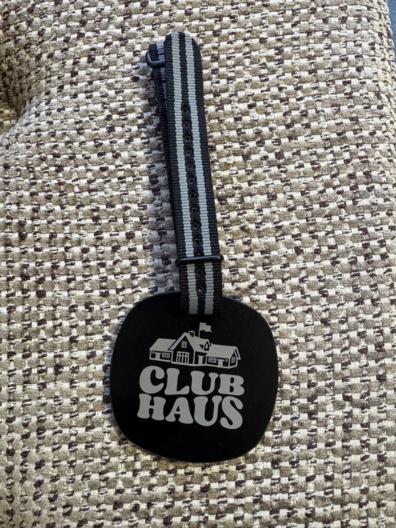 CLUBHAUS ネームプレート