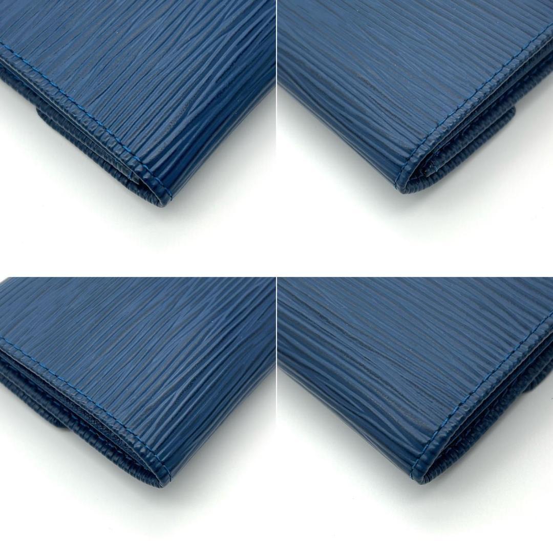 ルイヴィトン エピ ケース 小銭入れ ブルー 男女兼用