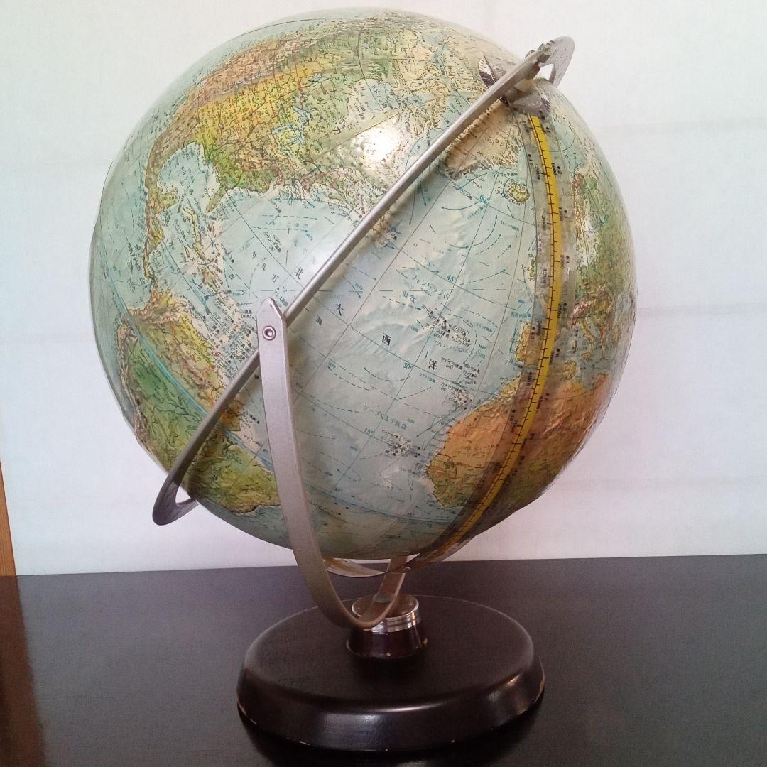 地球儀　Made in U.S.A. 　リ−ダ−ズ　ダイジェスト世界大地球儀