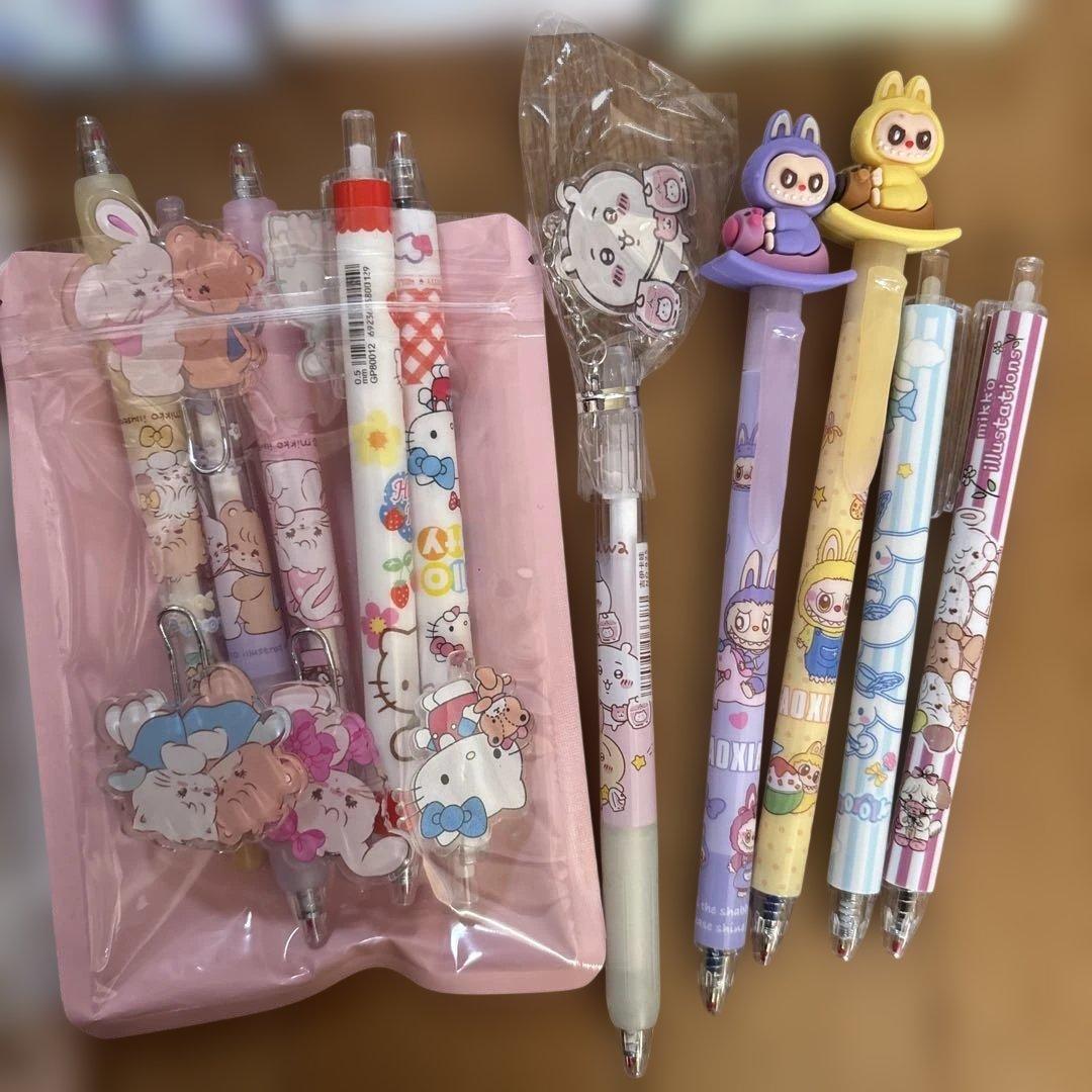 キャラクターボールペン87本セット