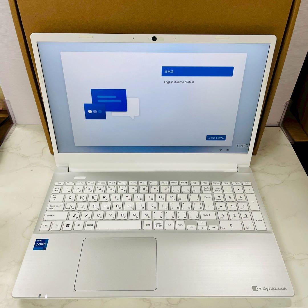 Windowsノート本体 dynabook CZ/MVS i7 1260P 16GB 1TB 512GB