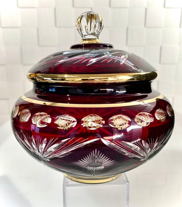 薩摩切子 薩摩切子を復刻された大阪カメイガラスの製品 薩摩切子工芸品