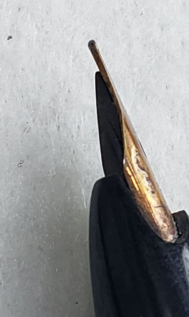 廃盤 年代物 デスクペン 万年筆 14K 2本 ジャンク