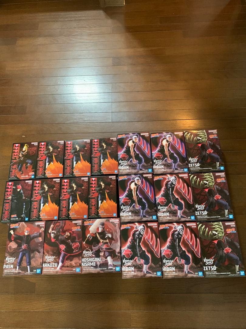 NARUTO ナルト　疾風伝 暁　フィギュア　20体セット