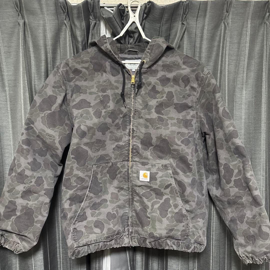 ダック　アクティブジャケット　camo duck カーハート