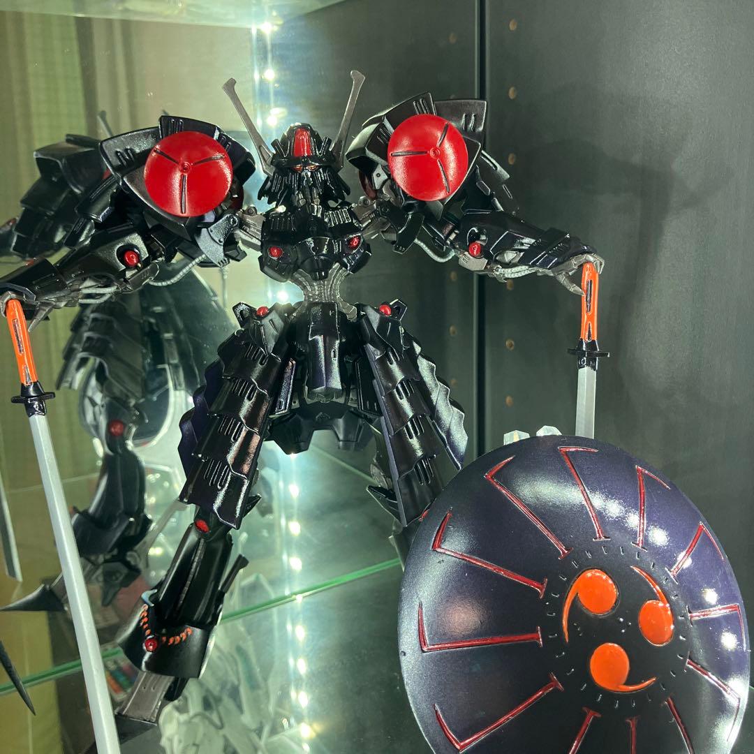 ジャンク品、ボークス1/100バッシュザブラックナイト　レジンキャスト完成品