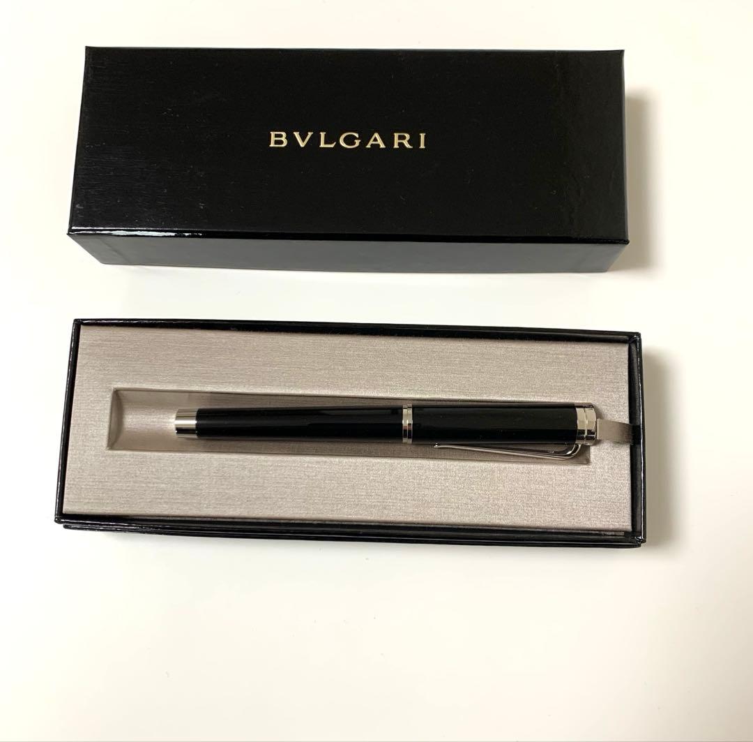 BVLGARI ボールペン 黒 専用ボックス付き
