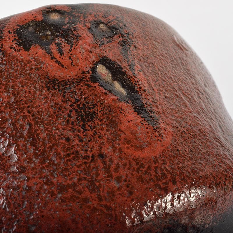 Gojyo 茶道具　 豊楽焼　 大喜豊助作　黒楽茶碗　共箱　D　R7161