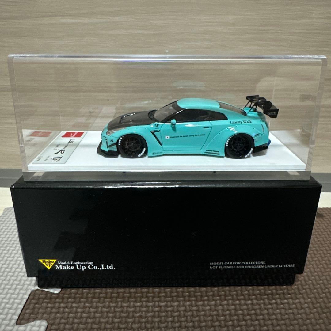 アイドロン　メイクアップ　LBWK GT-R R35 1/43