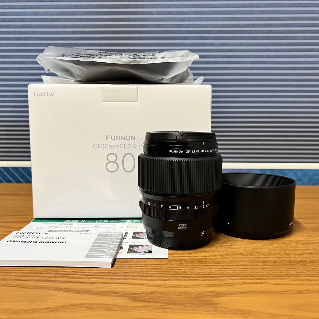 FUJIFILM フジノン GF80mm F1.7 R WR 新同品