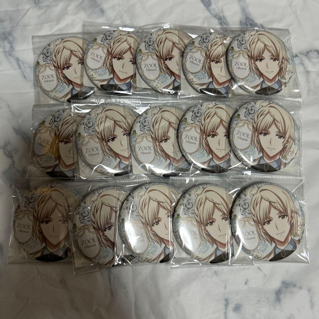 アイドリッシュセブン ŹOOĻ 棗巳波 応募者全員サービス 缶バッジ spoon