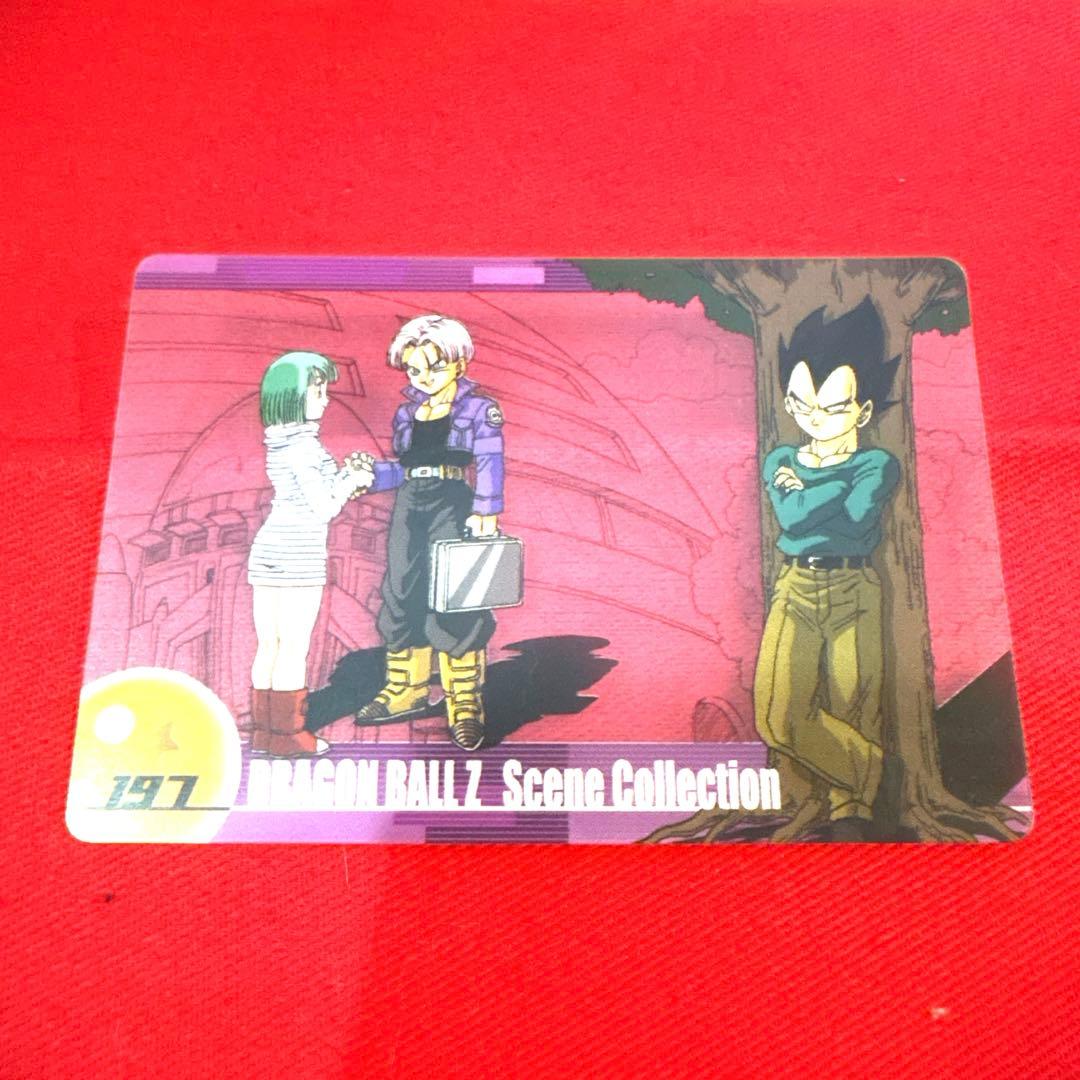 ベジータファミリー トレカ ドラゴンボールZ 鳥山明 トランクス 家族 当時物