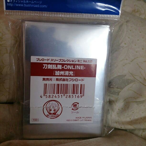 刀剣乱舞、スリーブ