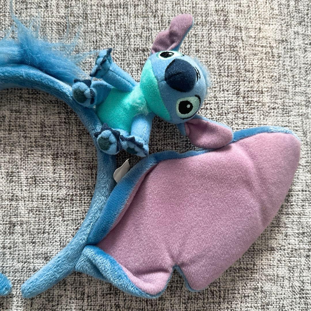 【廃盤レア】スティッチ 耳付き カチューシャ ディズニー 美品