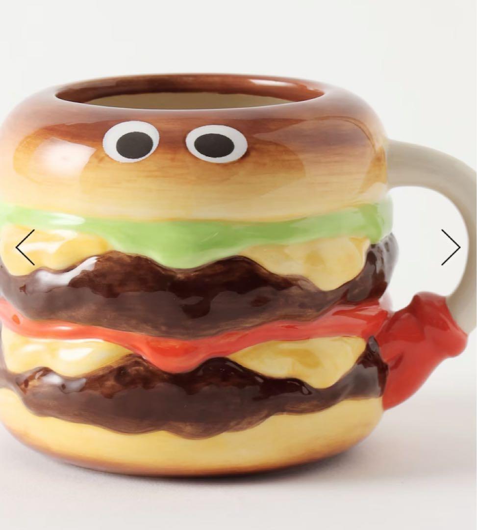 flavorsマグカップとドーナツ・ソフトクリームのオブジェ4点セット