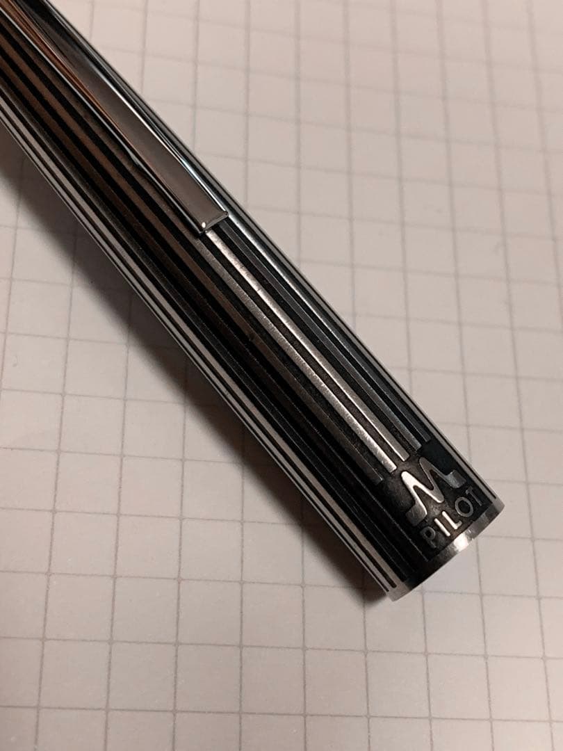 PILOT パイロット　ミュー　μ ストライプ　一体型　蝕刻