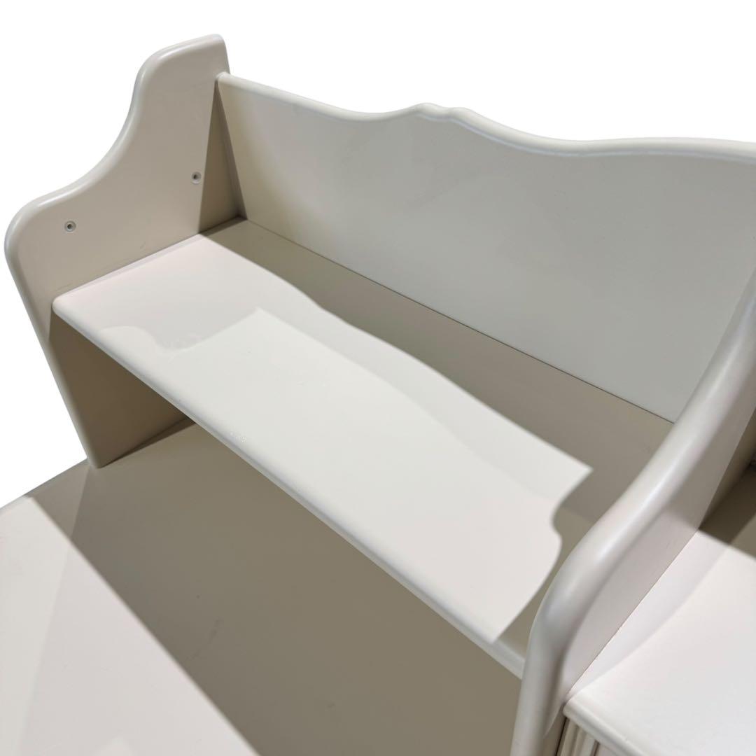 【直接引取限定】◼︎ ローラアシュレイ 学習机 アイボリー