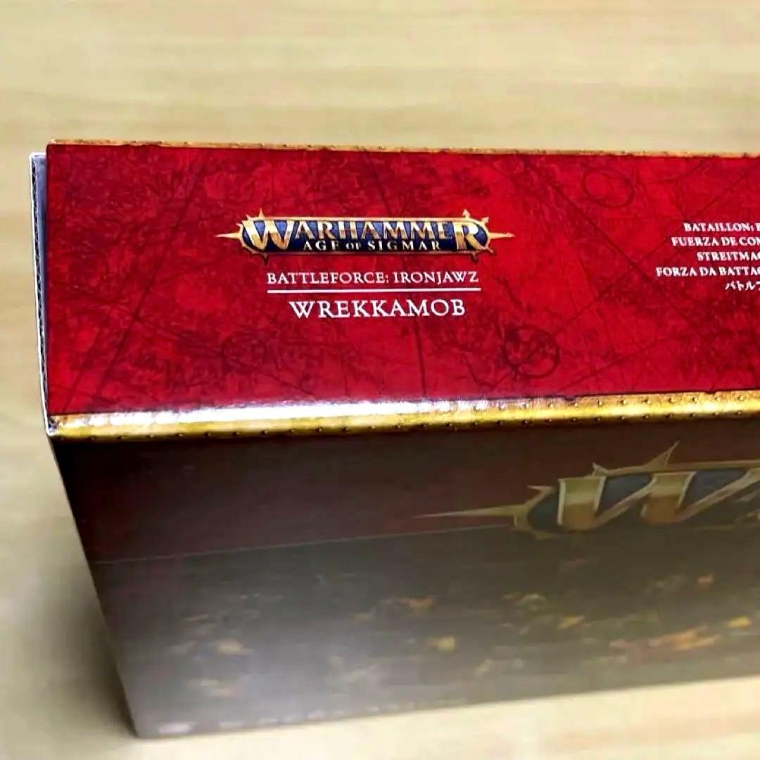 【新品】ウォーハンマーAge of Sigmar Wrekkamob 27体
