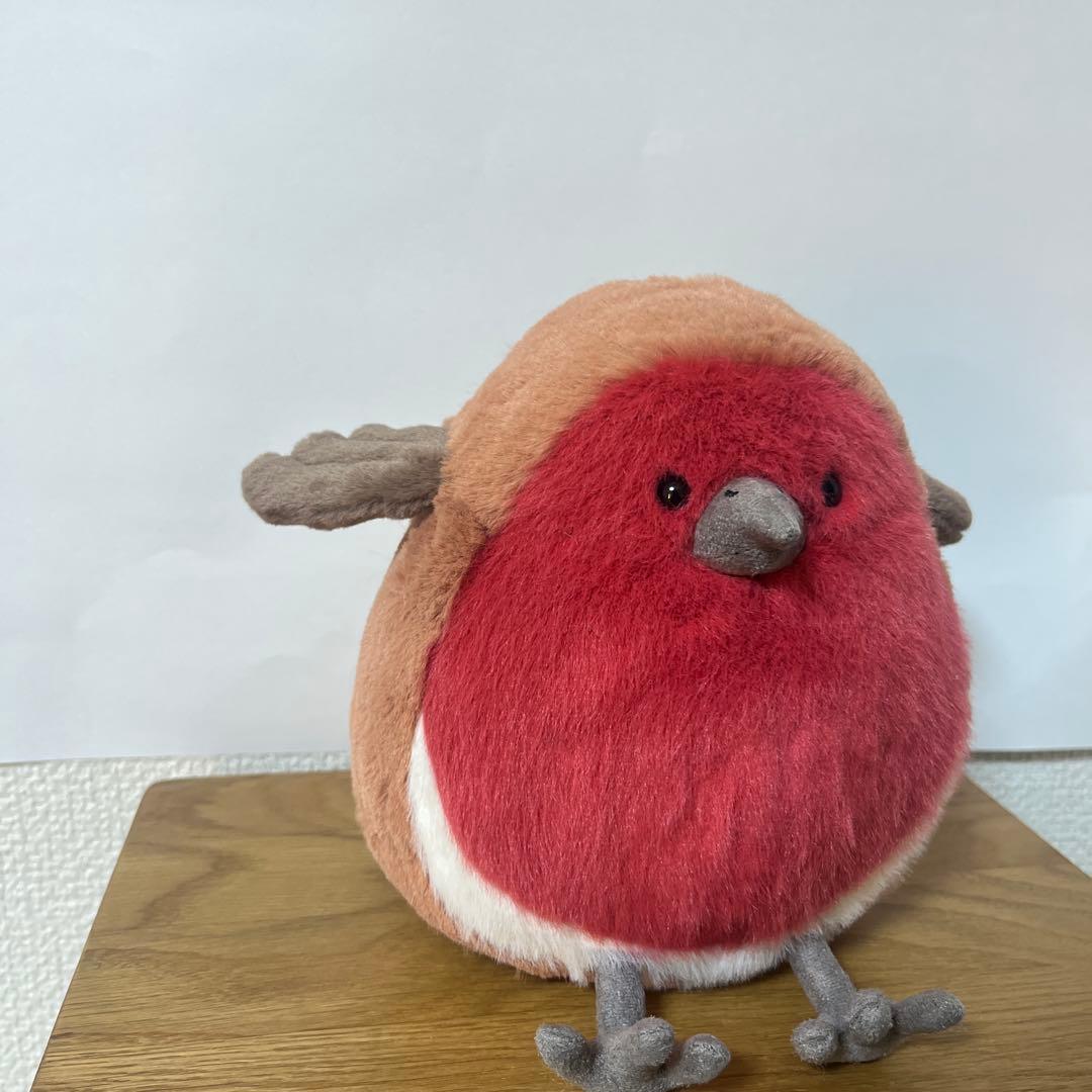 　鳥 plum robin ロビン コマドリ　ぬいぐるみ