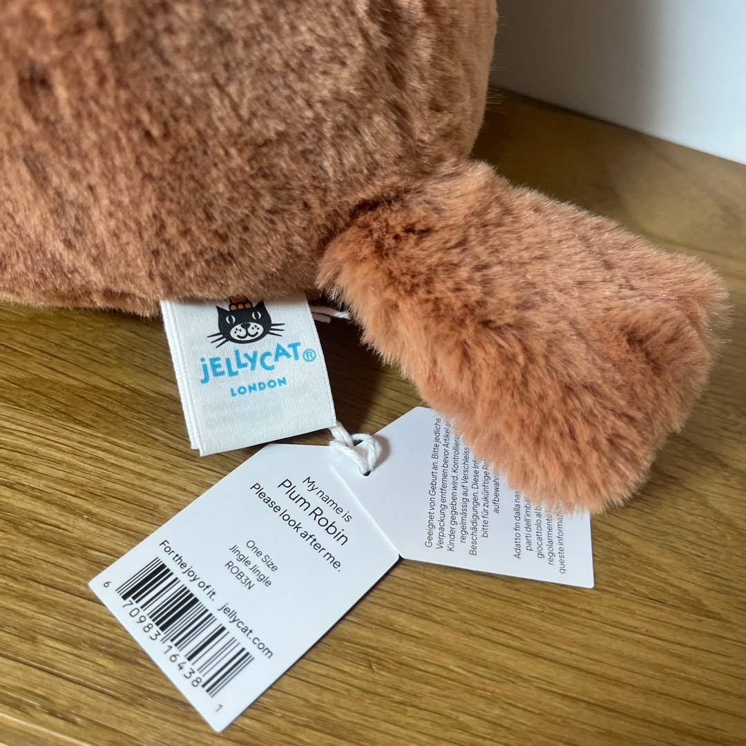 　鳥 plum robin ロビン コマドリ　ぬいぐるみ