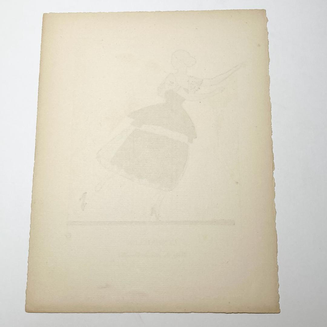 A.E.マルティ☆希少なファッションプレート『シンデレラ』CENDRILLON