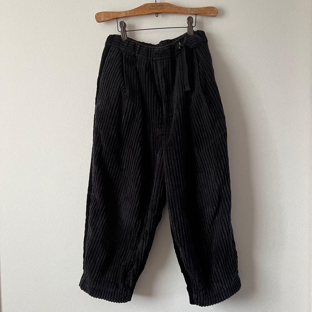 ドゥルカマラ dulcamara 太畝コーデュロイ切替パンツ