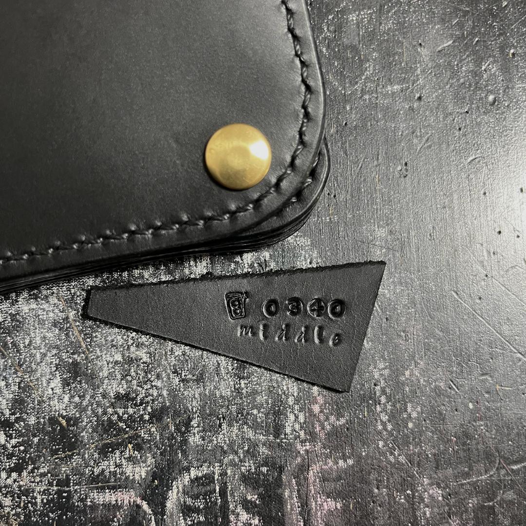 トラッカーウォレット ミドルトラッカーウォレット イタリアレザー 3層 #340