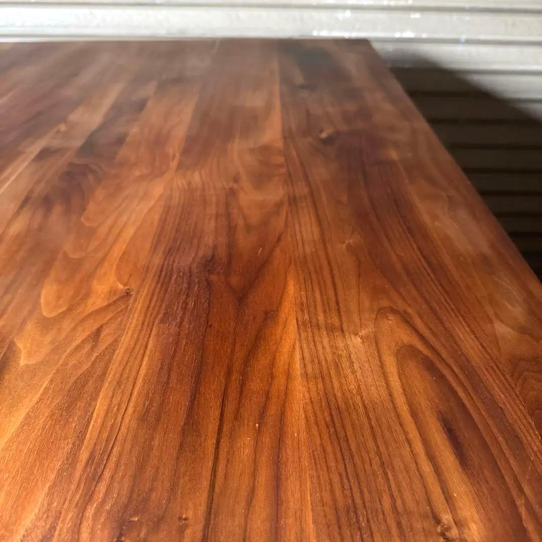 ダイニングテーブル　ウォールナット　無垢　180cm メンテナンス済み　送料込み