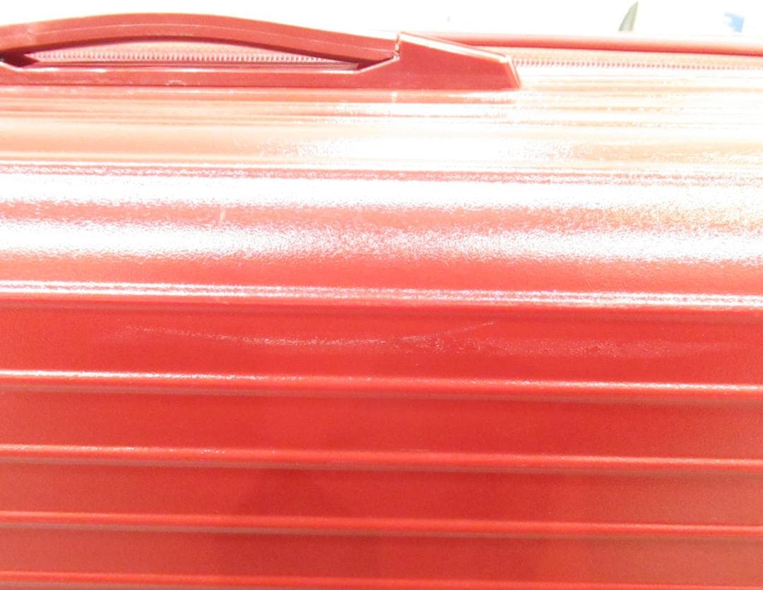 RIMOWA リモワ　スーツケース　四輪　Lサイズ 　赤　中古品