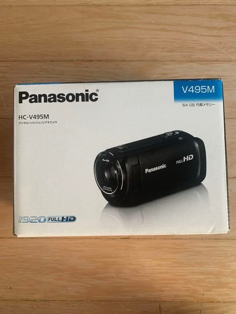 PanasonicHC-V495M フルHDビデオカメラ 新品未使用保証期限内